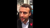 Emmanuel Macron : «Les sociétés du CAC40 sont aussi présentes au CES»