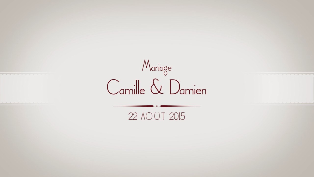 Mariage de Camille et Damien