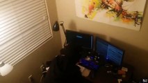 Un Anonymous filmé en pleine opération de hacking dans sa chambre