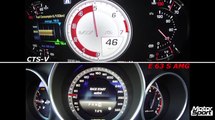 0-250 km/h : Cadillac CTS-V / Mercedes E 63 S AMG