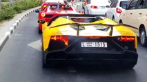 Il fait le malin et sa Lamborghini prend feu