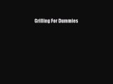 PDF Download Grilling For Dummies PDF Full Ebook