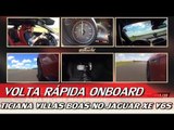 TICIANA VILLAS BOAS NO JAGUAR XE V6 S - ONBOARD - DIA DE AULA #5 | ACELERADOS