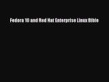 PDF Download Fedora 10 and Red Hat Enterprise Linux Bible PDF Online