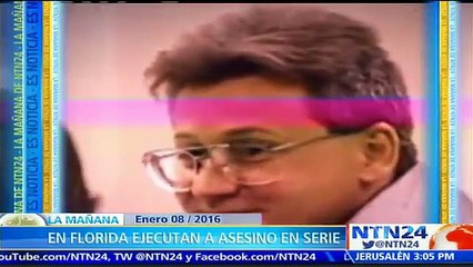 Ejecutan a hombre en Estados Unidos por asesinar a una mujer en 1986