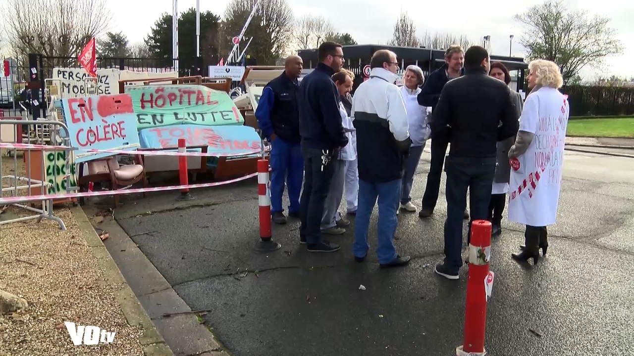 Fermeture de l'hopital de Villiers-le-Bel
