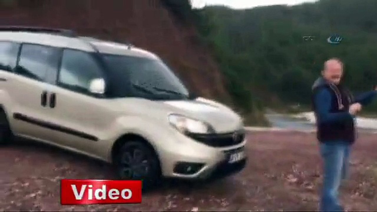 60 Bin tl lik Aracını Uçurumdan Aşağı Yuvarladı