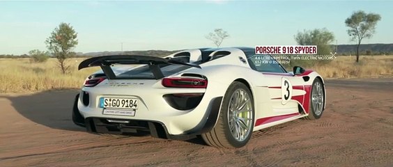 Porsche 918 Spyder : 350 km/h on the road !