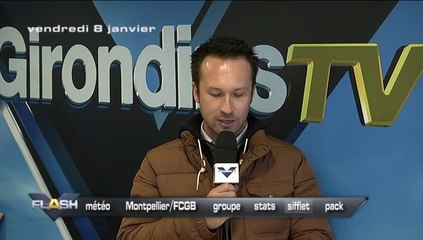 Flash FCGB du vendredi 8 janvier 2016