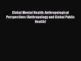Global Mental Health: Anthropological Perspectives (Anthropology and Global Public Health)