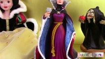 Disney Princesse Blanche Neige Snow White Poupée Figurines Sorcière Méchante Reine