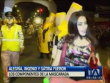 Alegría, ingenio y sátira fueron los componentes de la mascarada