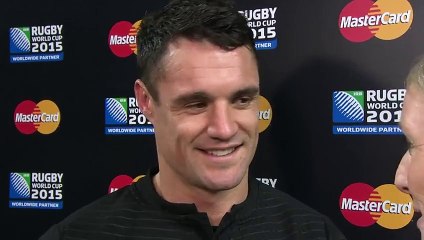 Dan Carter yelled 'go, go' at his drop goal