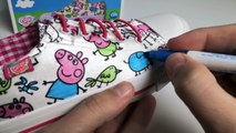 Peppa Pig hand painted kids shoes by Lababymusica