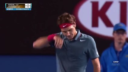 Nadal VS Federer - Australian Open 2014 - Semi-Final - Full Match HD_156