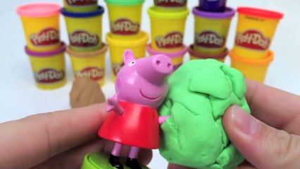 Playdoh Surprise Eggs Huevos sorpresa Peppa Pig, Mickey Mouse, Spongebob by lababymusica