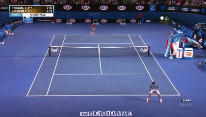 Nadal VS Federer - Australian Open 2014 - Semi-Final - Full Match HD_163