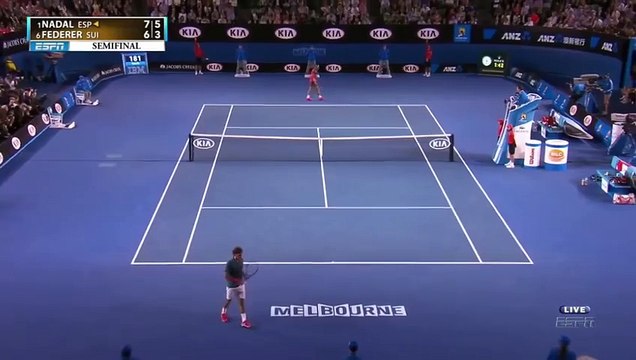 Nadal VS Federer - Australian Open 2014 - Semi-Final - Full Match HD_164