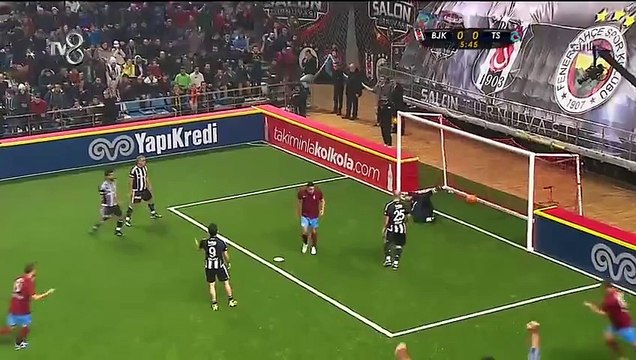 Çağdaş Atan'ın Gol 4 Büyükler Salon Turnuvası Beşiktaş Trabzonspor