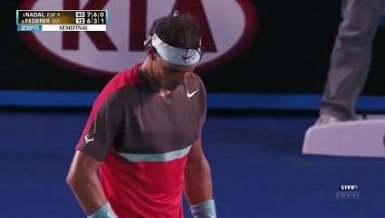 Nadal VS Federer - Australian Open 2014 - Semi-Final - Full Match HD_185