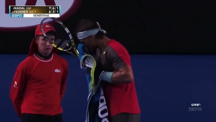 Nadal VS Federer - Australian Open 2014 - Semi-Final - Full Match HD_186