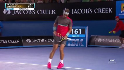 Nadal VS Federer - Australian Open 2014 - Semi-Final - Full Match HD_187