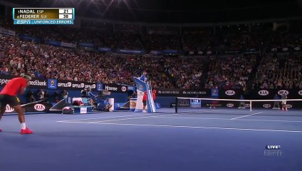Nadal VS Federer - Australian Open 2014 - Semi-Final - Full Match HD_189