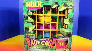 Incredible Hulk Electronic Rage Cage With solomon Grundy Imaginext Wrestler