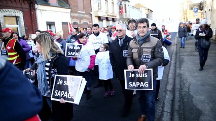 Ham: manifestation des Pentair