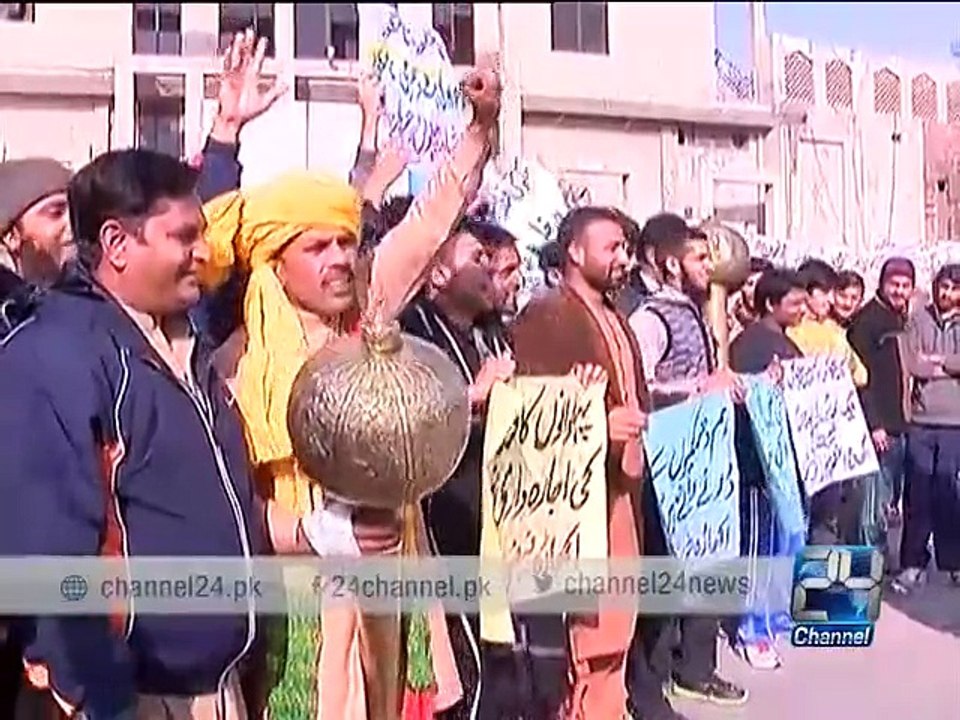 Gujranwala Wrestler protest