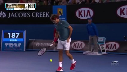 Nadal VS Federer - Australian Open 2014 - Semi-Final - Full Match HD_207