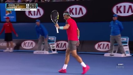 Nadal VS Federer - Australian Open 2014 - Semi-Final - Full Match HD_213