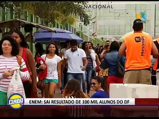 ENEM: SAI RESULTADO DE 10 MIL ALUNOS DO DF