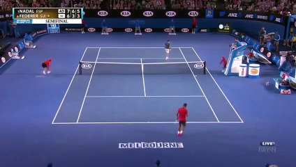 Nadal VS Federer - Australian Open 2014 - Semi-Final - Full Match HD_231