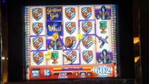 GRIFFINS GATE Penny Video Slot Machine SUPER RESPINS BIG WINS COMPILATION Las Vegas Strip