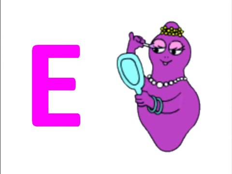 ABC ITALIANO - impara lalfabeto con barbapapà - abc alfabeto italiano - 2016