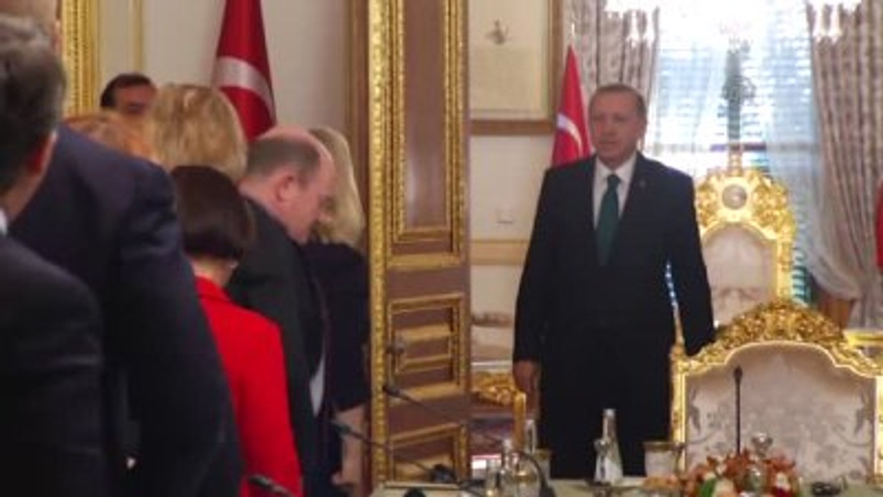 ABD Senato Heyeti, Erdoğan'la Görüşmek İçin Mabeyn Köşkü'ne Gitti