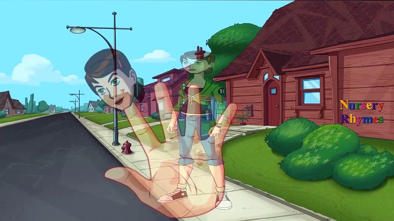 Finger Family Nursery Rhymes Ben 10 Cartoon | Finger Family Rhymes for Children Finger Family