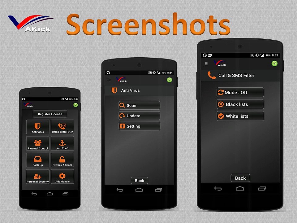 How To Use Akick Mobile Security Application