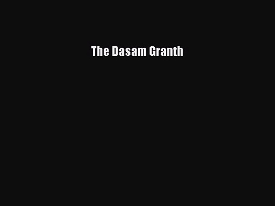 [PDF Download] The Dasam Granth [PDF] Full Ebook