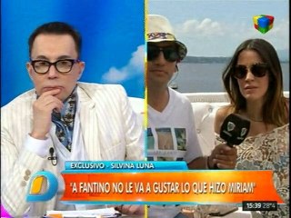 Silvina Luna se suma a la polemica poolparty