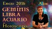 Horóscopo GEMINIS, LIBRA y ACUARIO, Enero 2016 Signos de Aire por Jimena La Torre