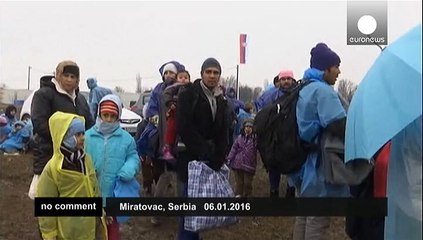 Serbia: migrants face wintery conditions en route to the EU