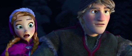 Disney's Frozen  Wolf Chase  Clip
