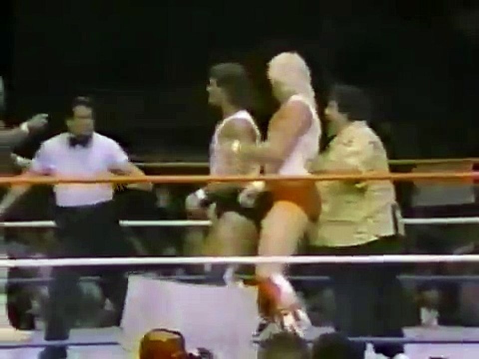 Barry Windham & Mike Rotundo in action   Championship Wrestling Oct 12th, 1985