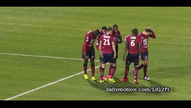 Farid Boulaya Goal - Clermont 1-0 Evian TG - 08-01-2016