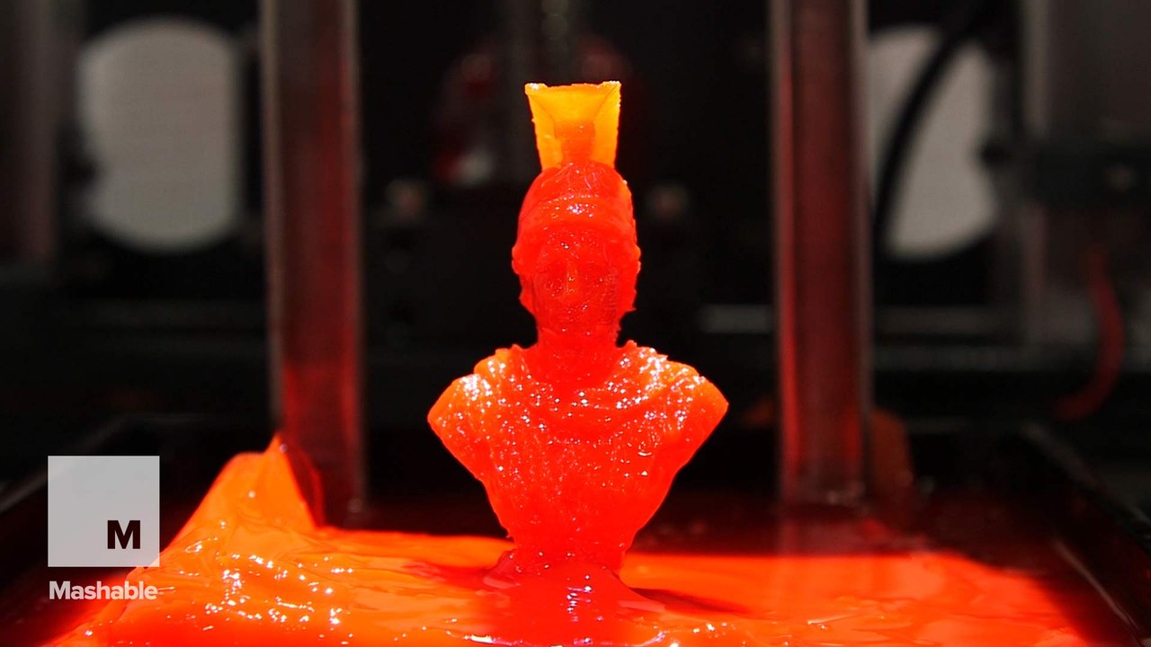 Gizmo 3D Digital Light Printing is 3D printing like you've never seen