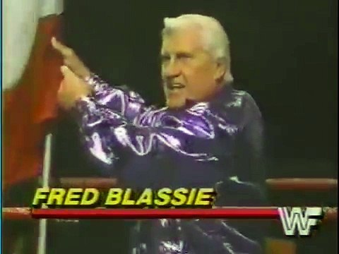 George Steele & Corp Kirchner vs Iron Sheik & Nikolai Volkoff Championship Wrestling Feb 8th, 1986