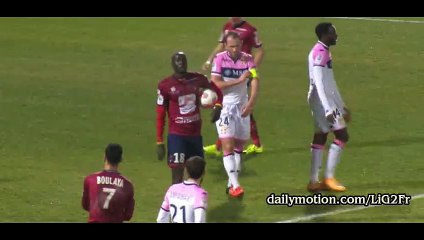 Famara Diedhiou Goal - Clermont 4-0 Evian TG - 08-01-2016