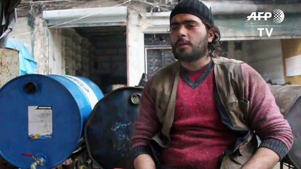 Aleppo residents struggle to keep warm as cost of life goes up